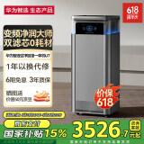 华为智选【家电国家补贴】IAM净润大师变频加湿净化一体机U7无雾卧室智能净化除菌除颗粒物过敏源净化器