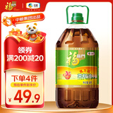 福临门 食用油 低芥酸非转基因菜籽油4L 添加维生素A/E 中粮出品