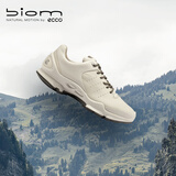 爱步（ECCO）BIOM C户外运动鞋 25年男士老爹鞋城市运动鞋 健步800434 砂砾灰/军绿色80043461096 44 (280mm)