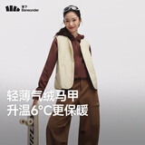 蕉下（beneunder）外套女气绒马甲保暖内搭可机洗运动户外CL000轻烟咖M
