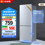 小米（MI）米家185升双门两门小型家用电冰箱 冷藏冷冻迷你双开门冰箱 租房宿舍BCD-185MDM03