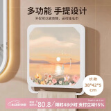 加度浴室壁画收纳箱洗澡放衣服神器卫生间防水折叠收纳盒免打孔收纳柜