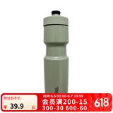 迪卡侬山地车公路骑行水杯便携健身运动自行车户外骑行水壶 800ml快出水系列墨绿无盖