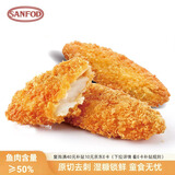 山孚 冷冻深海鳕鱼排360g 6枚/袋去刺中段汉堡鱼排煎炸小食早餐方便菜
