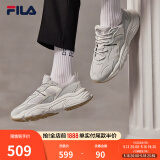 斐乐（FILA）跑步鞋老爹鞋男子跑步鞋MARSⅡ火星二代情侣款复古运动鞋休闲鞋 南极灰/雾灰-AN-F12M141116F 41