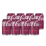 可口可乐汽水 德国原装进口 香草味可乐罐装整箱24罐 原味碳酸饮料气泡水 樱桃味330mL*8罐