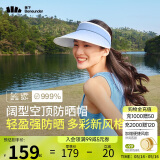 蕉下（beneunder）遮阳帽女太阳帽空顶帽防晒帽防紫外线遮脸时尚百搭UL569蓝