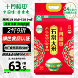 十月稻田 绿色食品 五常大米 10斤（香米 东北大米 5公斤/十斤）