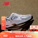 NEW BALANCE NB530官方老爹鞋男鞋女鞋复古情侣网鞋夏季透气百搭休闲运动鞋 白色 MR530SG 【建议拍小半码】 44.5 (脚长28.5cm尺码详询客服)