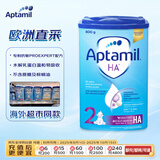 爱他美（Aptamil）德国适度半水解婴儿特殊配方奶粉HA 2段(6个月以上)800g