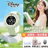 迪士尼（Disney）运动电子手表女学生初高中生2025新款防水儿童女孩圣诞生日礼物 清新绿【新款】