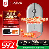 科大讯飞【重磅新品】鼠标M610Pro星火版 搭载DeepSeek-R1 空中飞鼠 离线录音 数字激光演示器 灰色