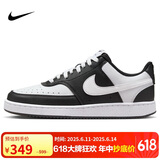 耐克NIKE板鞋女子减震COURT VISION运动鞋DH3158-003黑白38.5