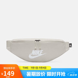 耐克（NIKE）男女腰包 单肩包斜挎包胸包休闲包DB0490-104 白