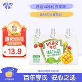 亨氏（Heinz）超金清新田园果蔬泥西梅水果泥婴儿宝宝辅食6个月以上 78g*3袋