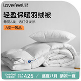 拉芙菲尔五星级酒店母婴A类抗菌51%白鸭绒羽绒被国产春秋被3.4斤200*230CM