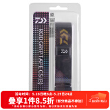 达亿瓦（DAIWA） 钓竿把手缠带(A) 鱼竿手把缠绕带抄网钓竿把手缠带防滑带 小配件 新 炫彩黑（长约1.8m 厚1.3mm）