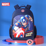漫威（MARVEL）书包小学生男孩1-3-4年级透气超轻分层大容量背包双肩包防泼水