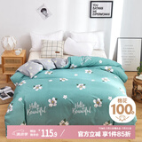 艾薇被套单件被罩纯棉温馨居家全棉双人被套200x230cm  缤纷花朵