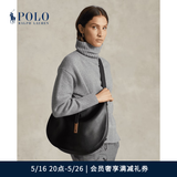 Polo Ralph Lauren 拉夫劳伦 Polo ID 女配 经典款皮革大号单肩包RL51979 001-黑色 ONE