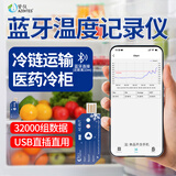 皆仪蓝牙温度记录仪空运冷链USB温度跟踪仪随车冷链实时数据记录仪