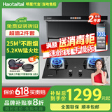 Haotaitai大吸力油烟机补贴20%家用自清洗变频烟灶套装抽油烟机燃气灶套装顶侧双吸以旧换新B1 【小黑翼2件套】DC1+高颜猛火灶Q15
