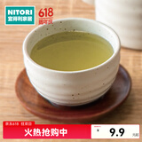 NITORI宜得利家居 单杯茶盏酒杯家用日式陶瓷茶具茶壶茶碗茶杯 180ml茶碗 S 象牙白