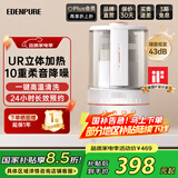 宜盾普（EdenPURE）家用破壁机破壁料理机轻音降噪低音隔音罩免滤豆浆机加热静轻音破壁机榨汁机辅食机EDC PB1S 全新米白色 | 立体加热 | 防糊底防溢出