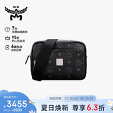 MCM AREN 小号相机包单肩背包斜挎包男女同款 黑色 礼物
