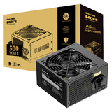 长城（Great Wall）额定500W HOPE-6000DS电脑电源 （双8PIN/75cm长线材/温控风扇/宽幅/独立开关）
