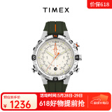 天美时Timex手表男士远征系列指南针计时户外运动表生日礼物TW2V22200