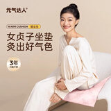 元气达人艾灸坐垫电加热艾灸蒲团热敷毯艾绒发热垫艾草坐灸垫-女贞子坐垫