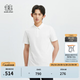 KOLON SPORT/可隆SECO空气POLO 男子户外运动速干防晒抗菌短袖 LHPT4MTT53-IV 象牙白 190/3XL