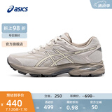 亚瑟士ASICS女鞋舒适回弹跑鞋网面跑步鞋运动鞋 GEL-FLUX 4 米色 37