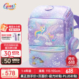 Gmt for kids书包小学生儿童大容量礼物超轻护脊减负1-4年级男女独角兽Light