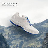 爱步（ECCO）BIOM C户外运动鞋 25年男士老爹鞋城市运动鞋 健步800434 砂砾灰/宝蓝色80043461151 40 (255mm)