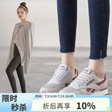ZHR休闲鞋女精选牛皮舒适百搭女鞋 经典INS潮拼色运动鞋女 韩版时尚轻便透气鞋子女 AK60 米灰色 40