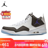 Jordan篮球鞋男AJ23JORDAN COURTSIDE 23运动鞋AR1000-104白黑42