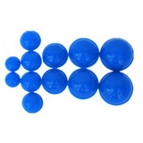 祝浩康  硅胶拔罐器  负压拔罐 便携式拔罐 母子十二单罐 蓝色（大小号）12罐