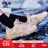 FILA【男女同款】斐乐官方跑步鞋复古老爹鞋火星鞋潮流时尚老爹鞋 女-驼丝锦-DO 39