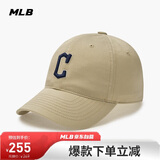 MLB帽子男女软顶棒球帽虞书欣明星同款运动鸭舌帽3ACP6601N-45SAS-F