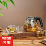 【亏本冲量】耐热加厚泡茶壶茶具套装茶水分离大容量 【亏本冲量】加厚一壶四杯套装