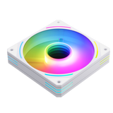 鑫谷（segotep） 幻趣12 白色ARGB 散热风扇 （12CM PWM智能温控/5V神光同步/减震静音/电脑主机箱风扇）
