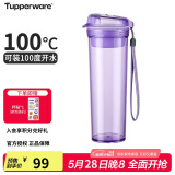 特百惠（Tupperware）晶彩MAX塑料杯600ml 男女士学生夏季运动水杯子户外大容量 冰沙紫