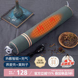 蜀国御 颈椎枕头荞麦黄荆子草本枕芯充气热敷枕成人单人糖果圆柱形硬枕