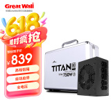 长城（Great Wall）额定750W TF750白金全模组SFX小电源 （ATX3.0标准/PCIe5.0接口/自动启停/全电压/高档铝箱）