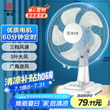 华生（Wahson）电风扇/台扇/低音风扇/大风量家用电扇/空调伴侣交流定频风扇 WS-A1201