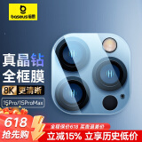 倍思 适用苹果15Pro/15ProMax镜头膜 iPhone15Pro/15ProMax后置摄像头手机保护膜高清耐磨耐刮 2片装