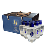 褚酒【酒厂直发】褚酒褚时健小褚酒礼盒清香型白酒优级白酒50度125m*6 50度 125mL 6瓶 *
