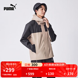 彪马（PUMA）官方 男女同款户外实用机能风连帽外套 OUTDOOR 683477 栗鼠灰-07 M (175/96A)